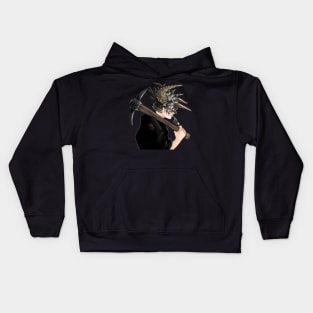 Moody Knight with Spikes Kids Hoodie